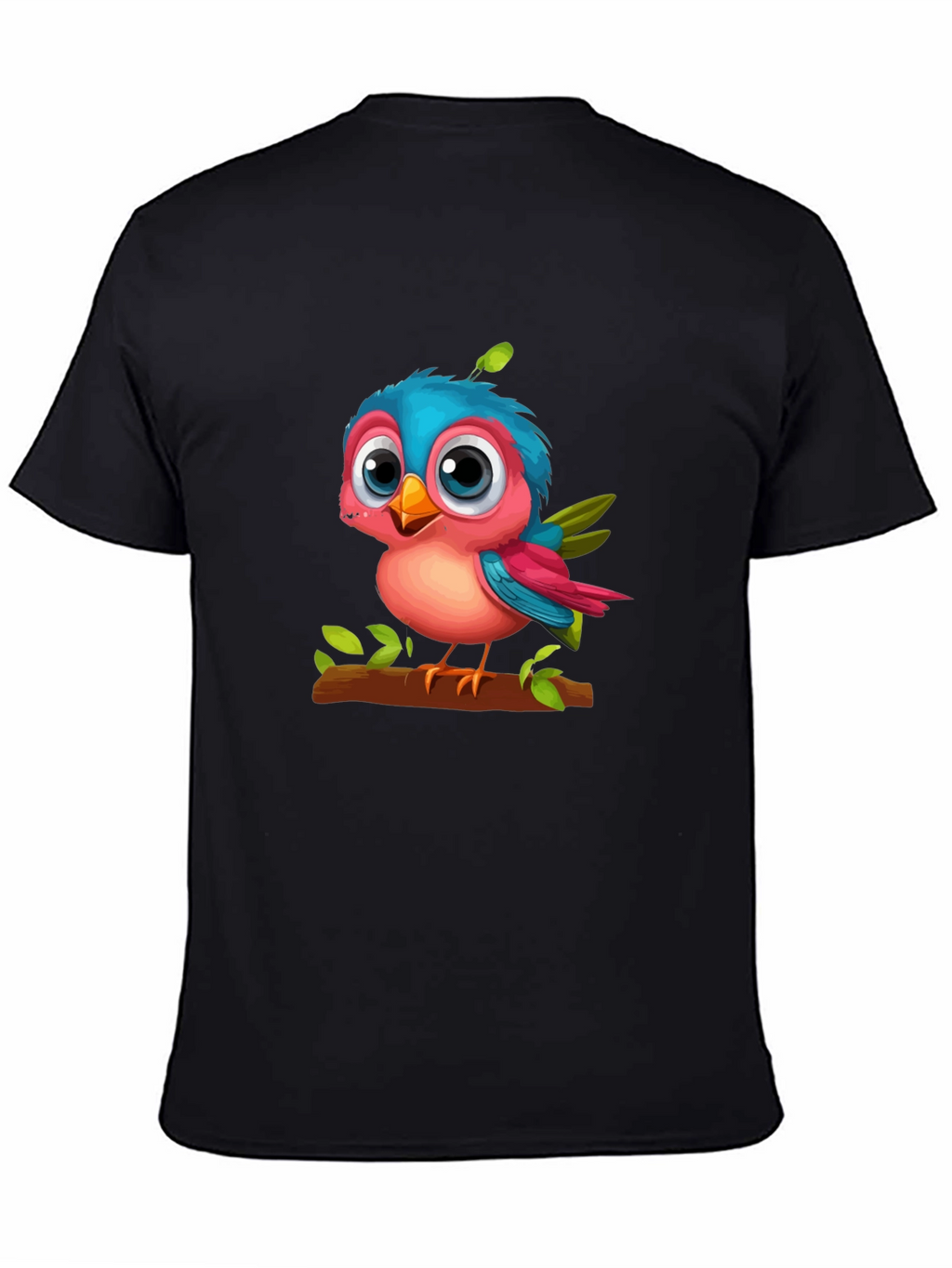 Cute Cartoon Bird T-Shirt - Unisex Graphic Tee