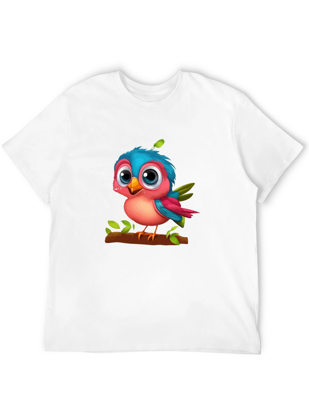 Cute Cartoon Bird T-Shirt - Unisex Graphic Tee