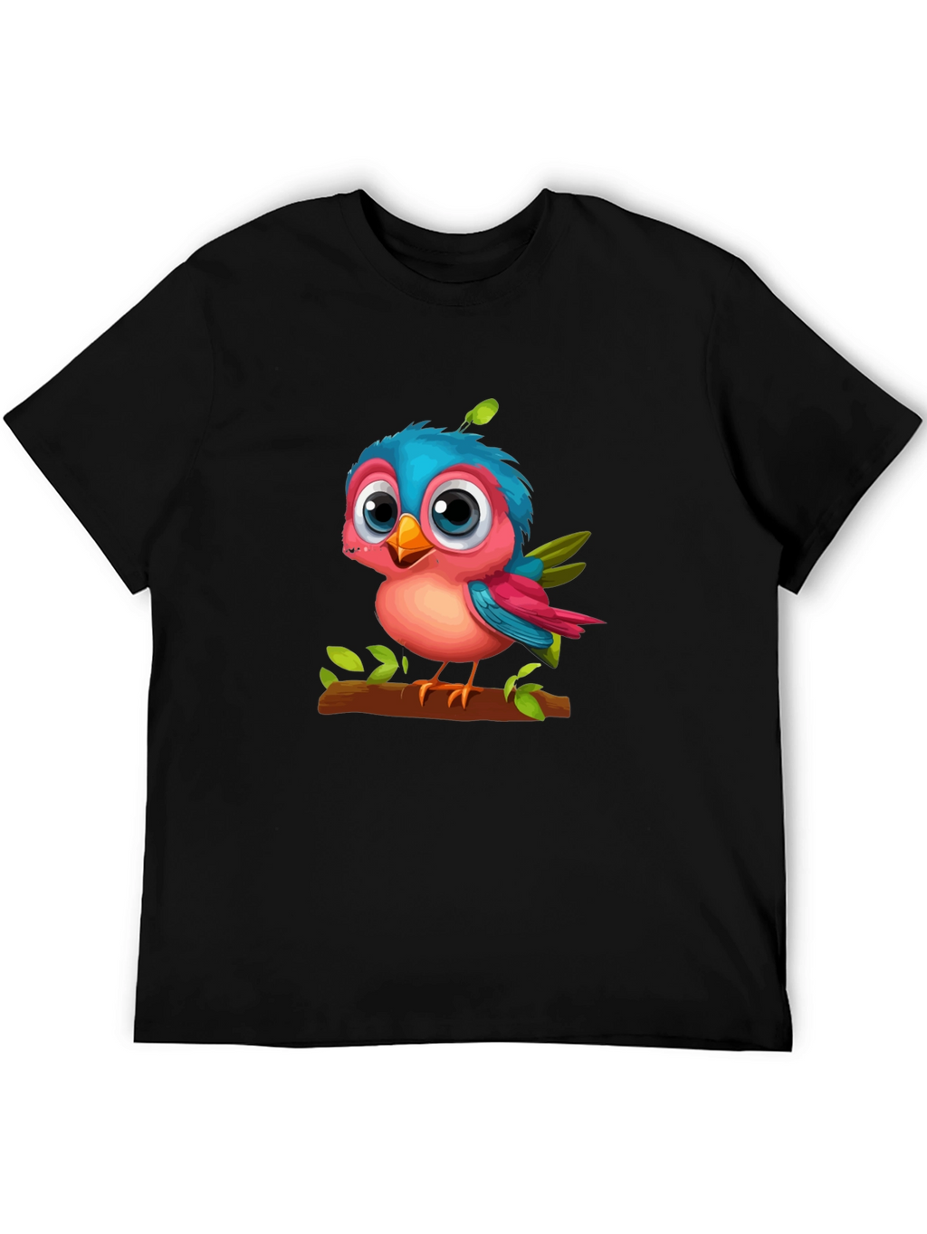 Cute Cartoon Bird T-Shirt - Unisex Graphic Tee