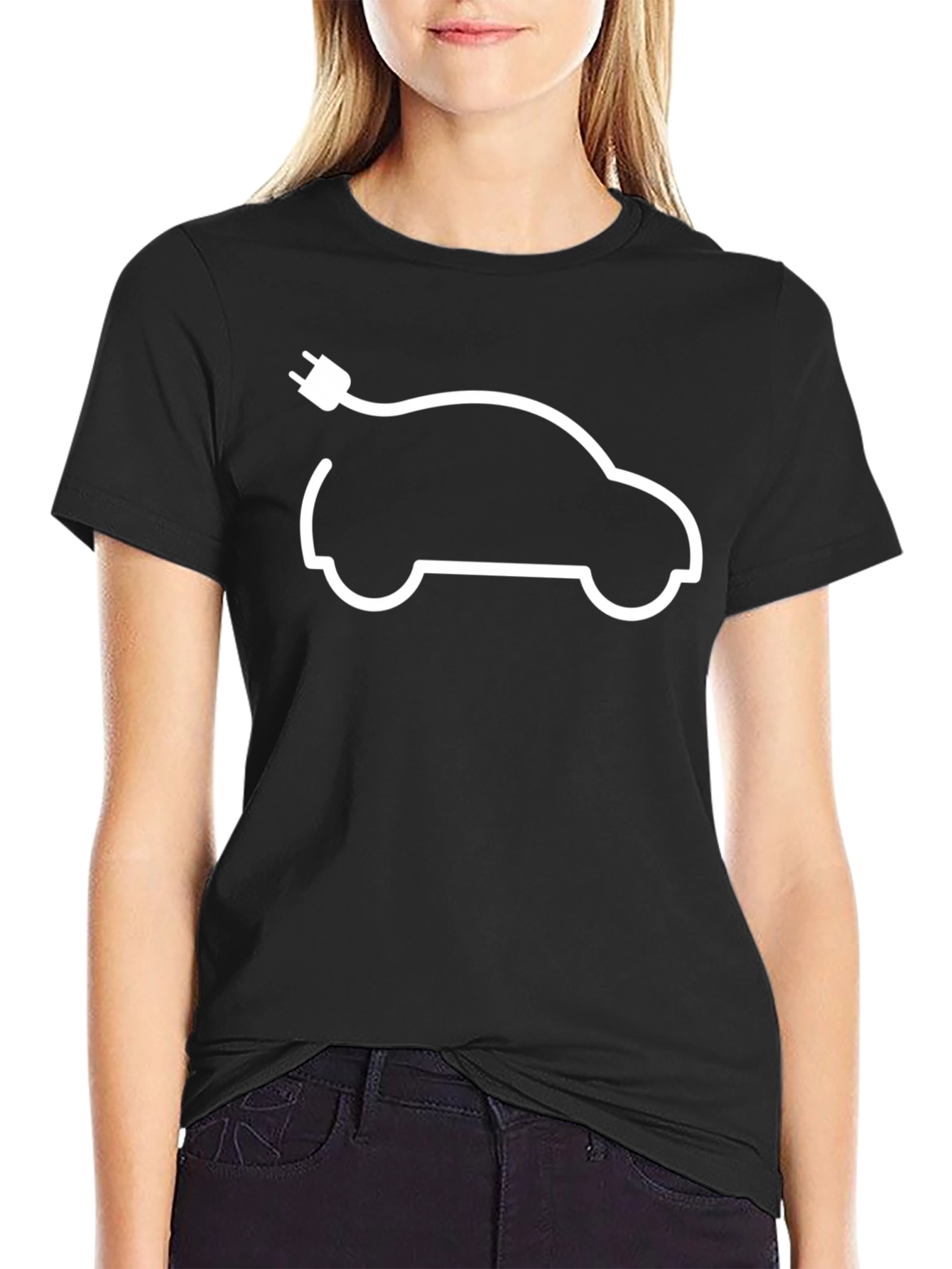 Electric Car T-Shirt - Plug Into Style!