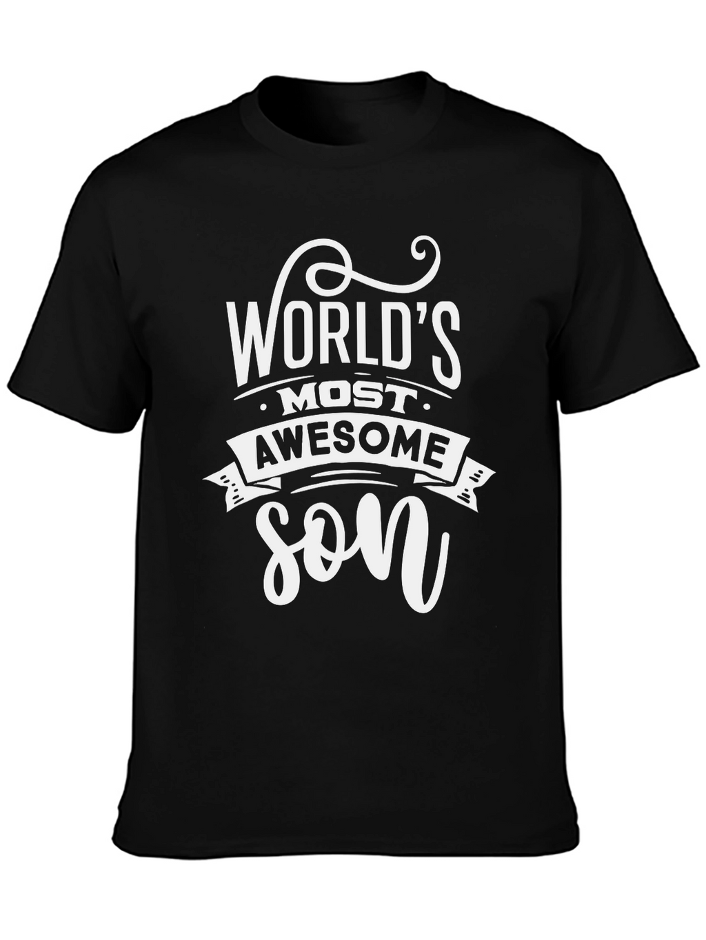 Worlds Most Awesome Son - Graphic T-Shirt