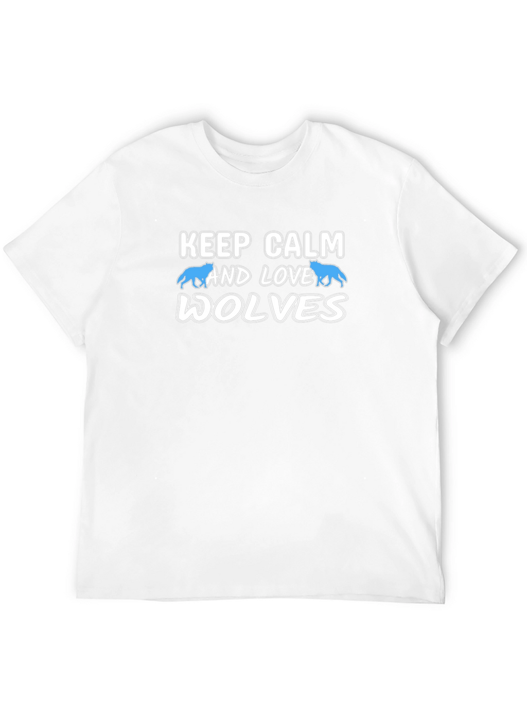 Keep Calm and Love Wolves T-Shirt
