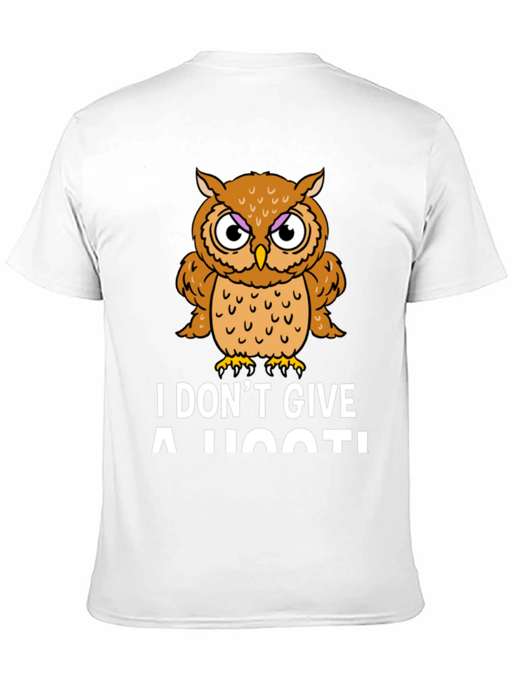I Dont Give a Hoot! Owl Graphic Tee