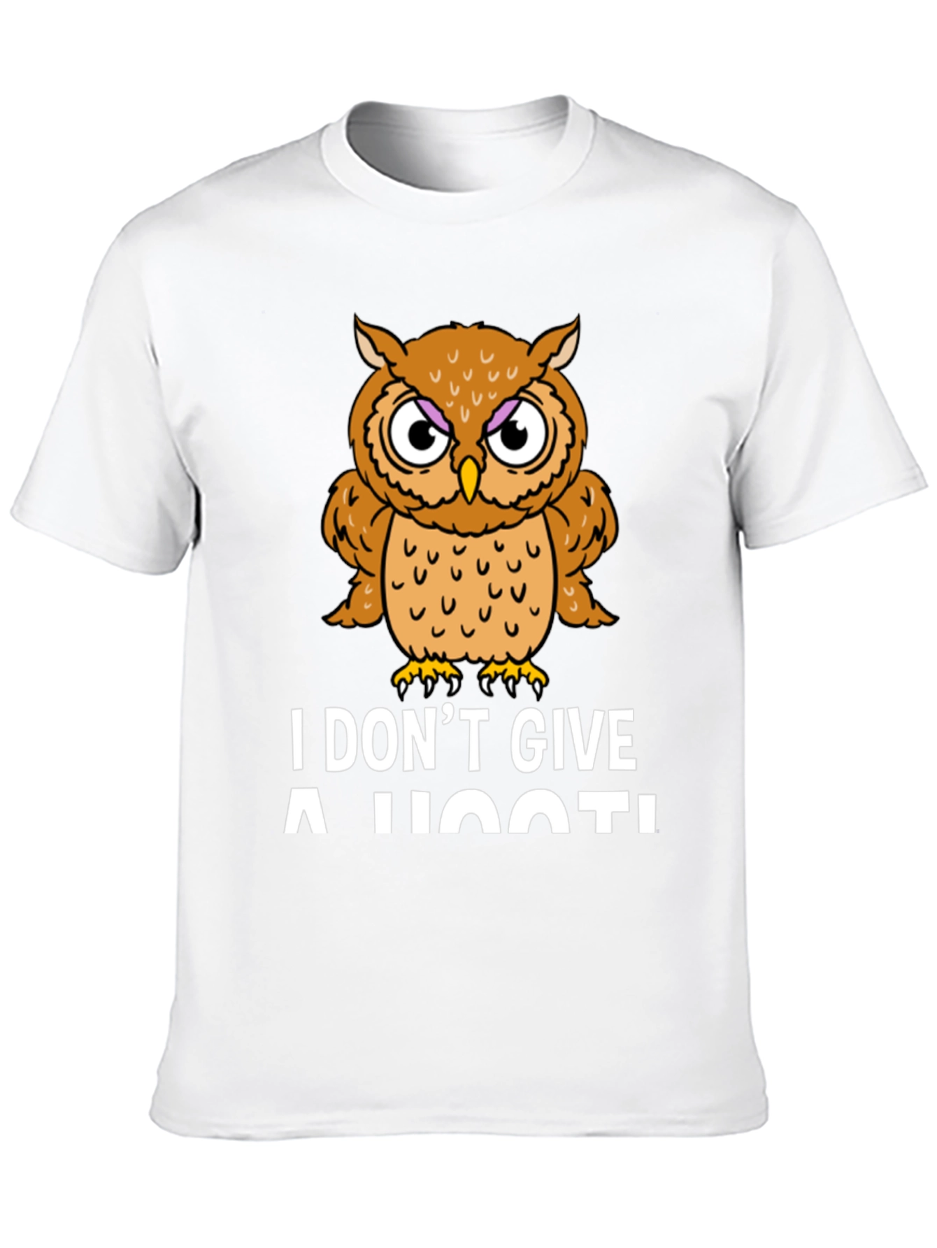 I Dont Give a Hoot! Owl Graphic Tee