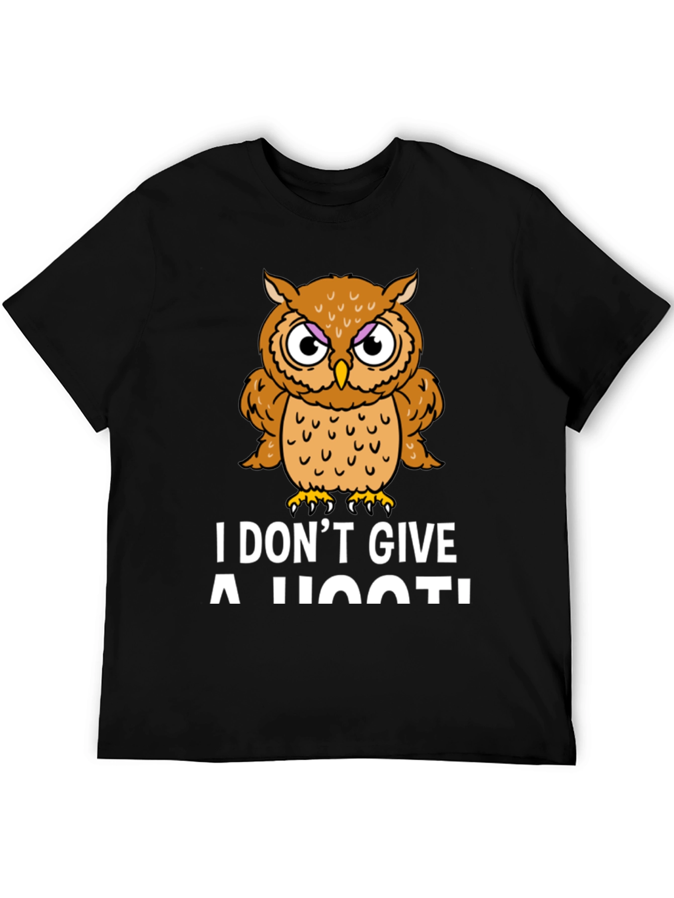 I Dont Give a Hoot! Owl Graphic Tee