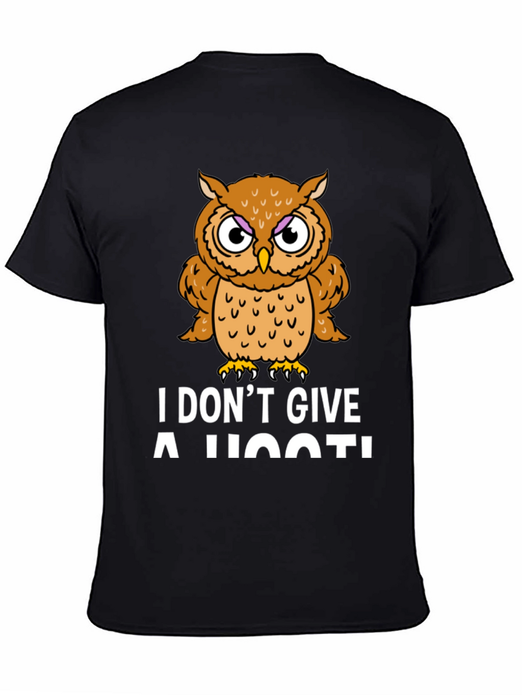 I Dont Give a Hoot! Owl Graphic Tee