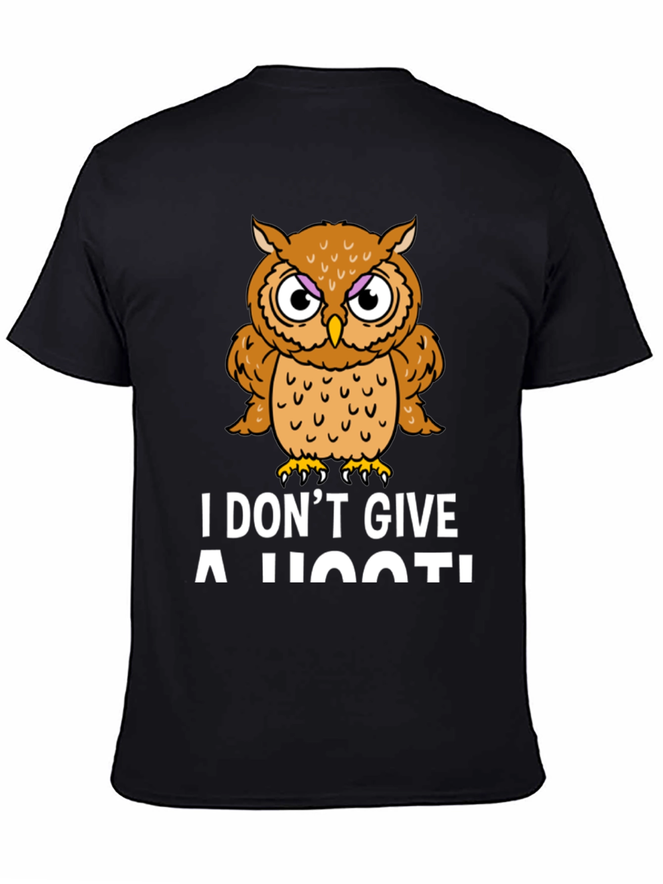 I Dont Give a Hoot! Owl Graphic Tee