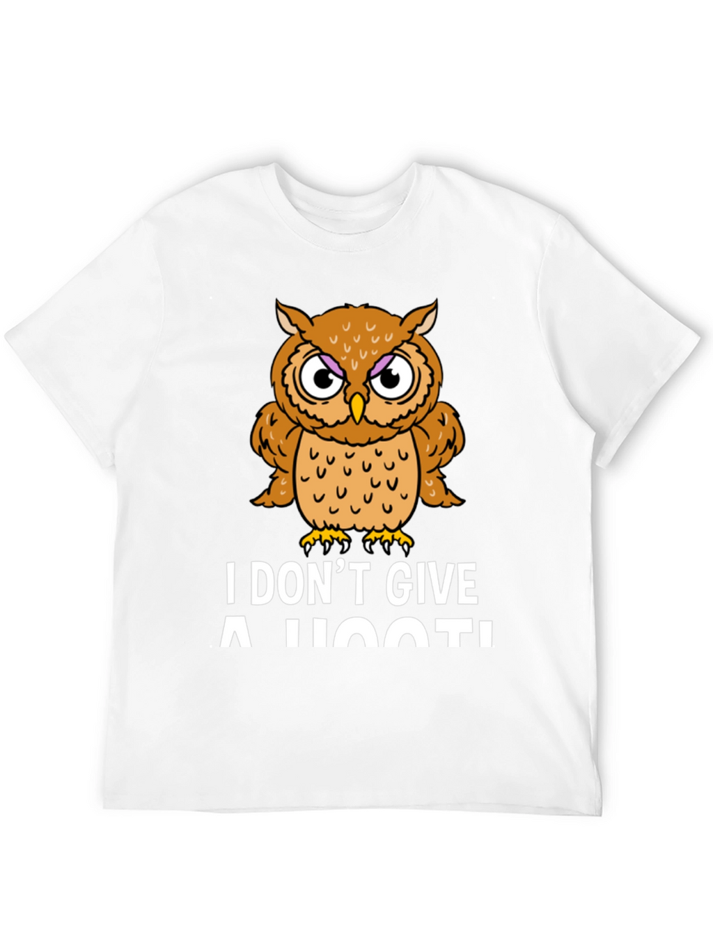 I Dont Give a Hoot! Owl Graphic Tee