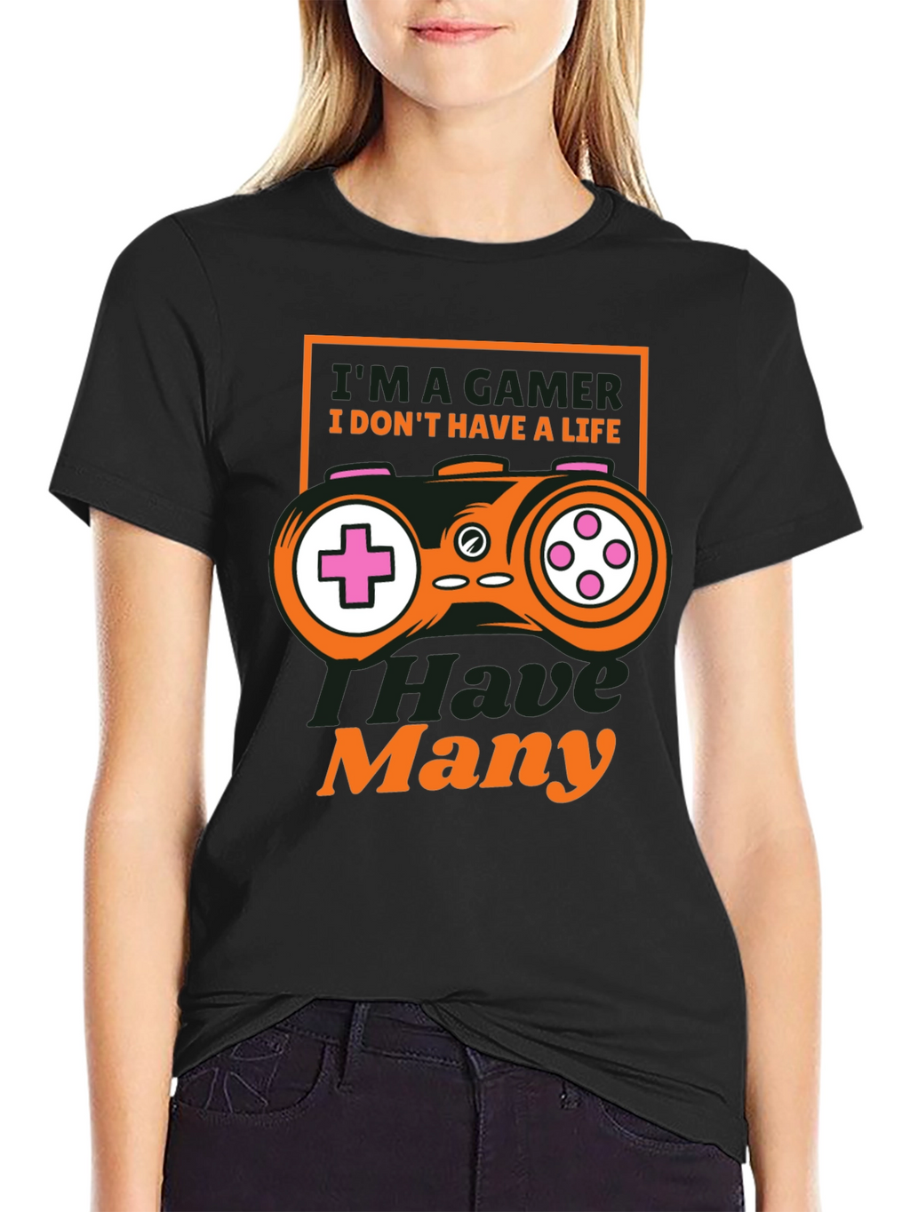 Im A Gamer T-Shirt - Many Lives