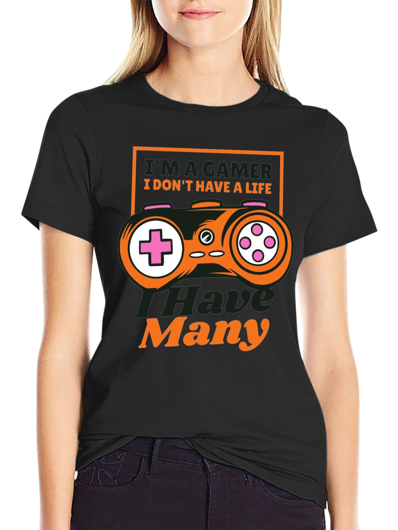 Im A Gamer T-Shirt - Many Lives