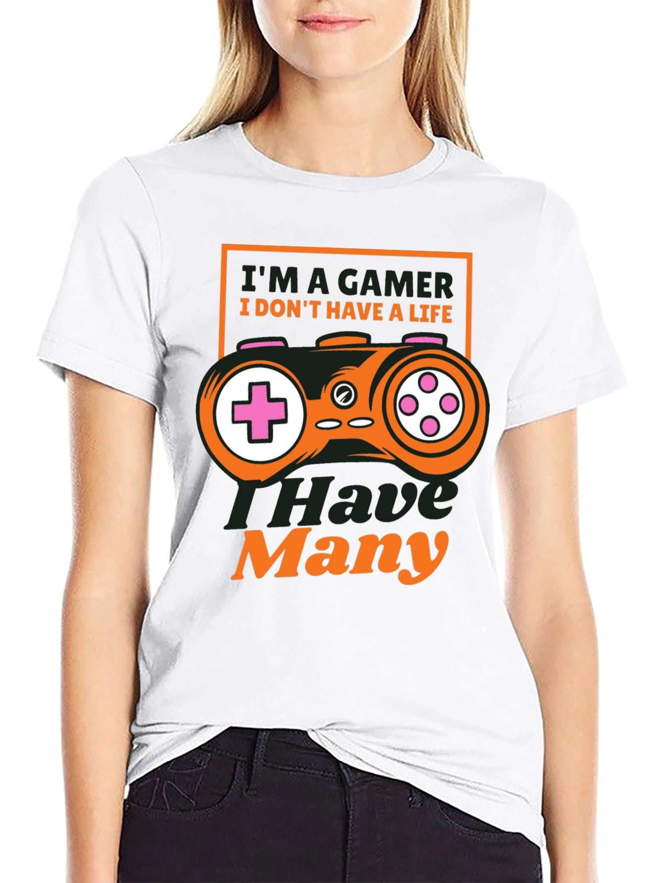 Im A Gamer T-Shirt - Many Lives