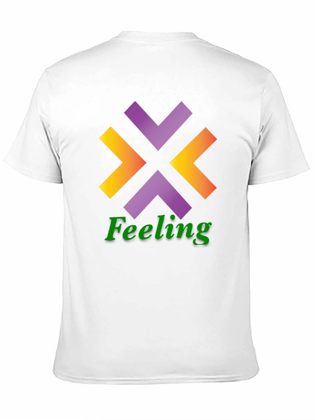 Abstract Symbol Mens Black T-Shirt