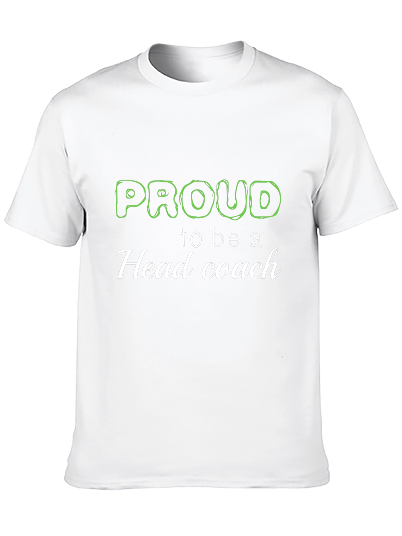 Proud Head Coach T-Shirt - Black