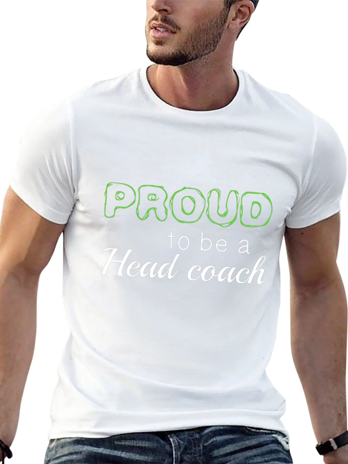 Proud Head Coach T-Shirt - Black