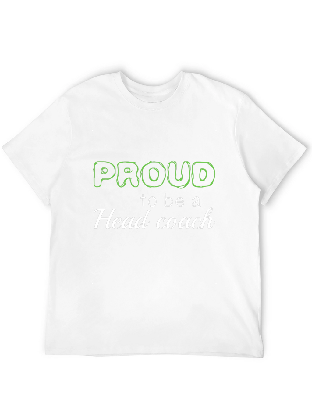 Proud Head Coach T-Shirt - Black