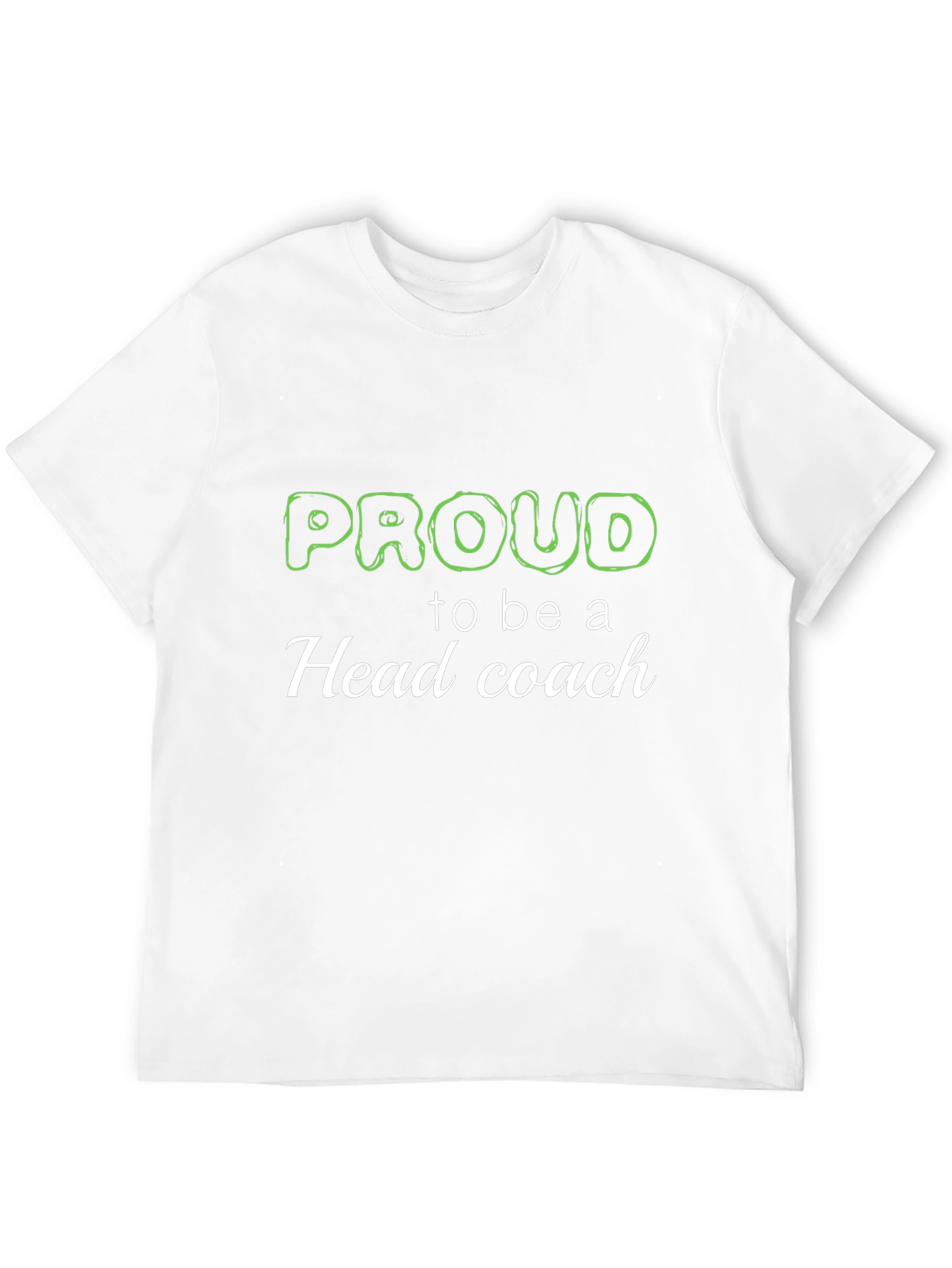 Proud Head Coach T-Shirt - Black