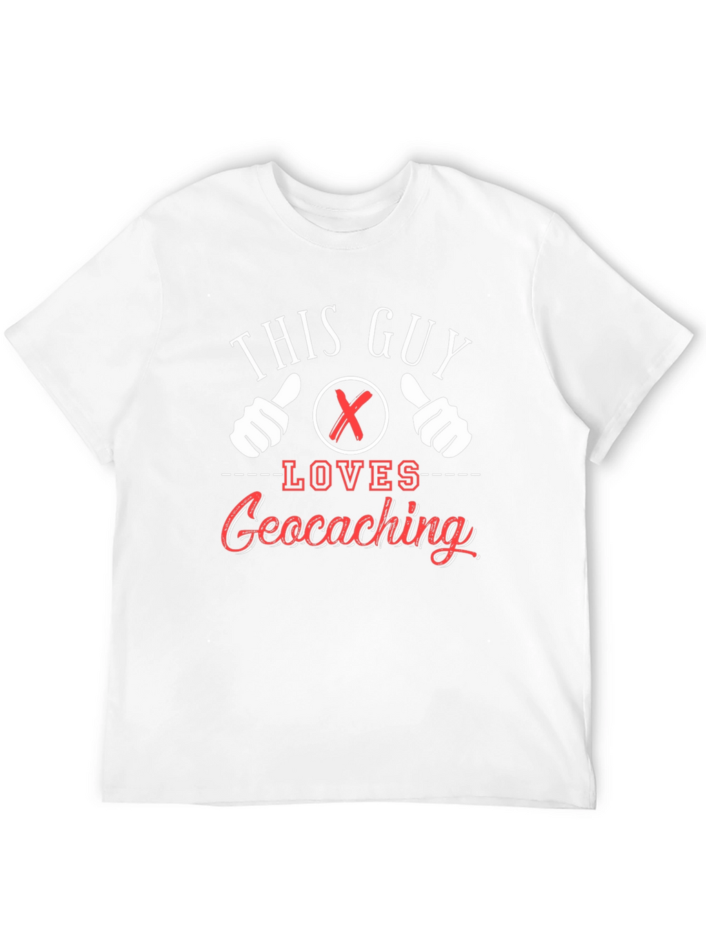 This Guy Loves Geocaching T-Shirt - Novelty Design