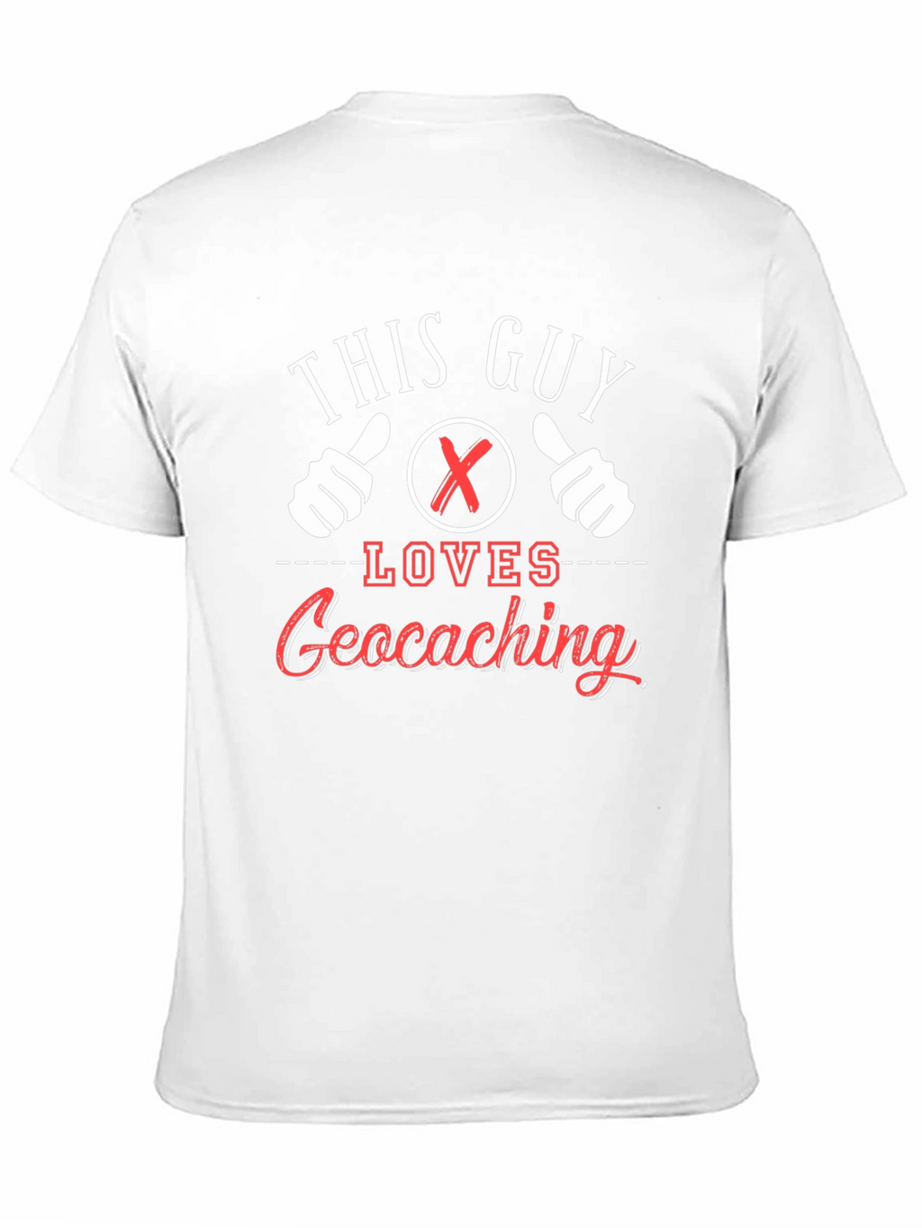 This Guy Loves Geocaching T-Shirt - Novelty Design