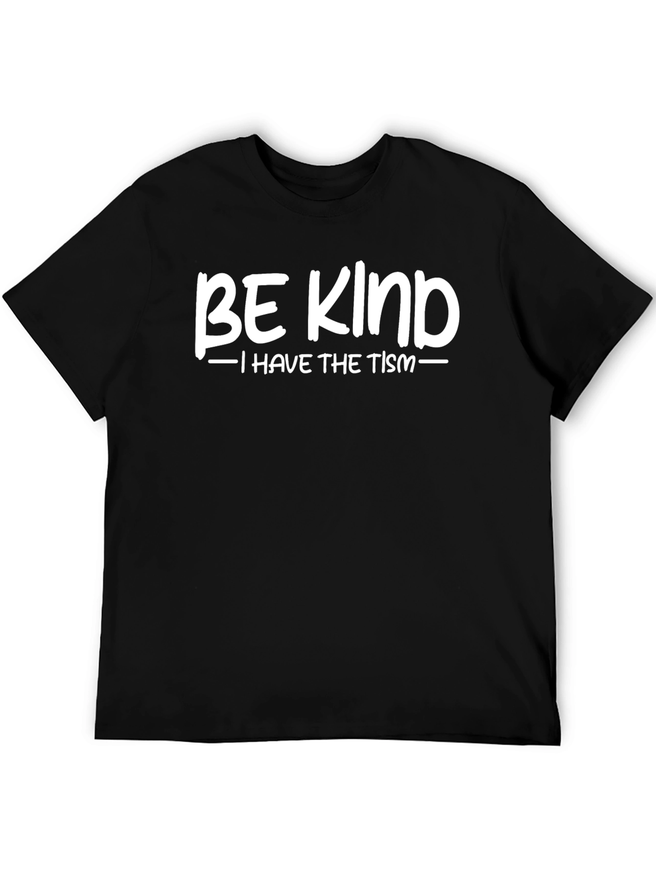 Be Kind Autism Awareness Black T-Shirt