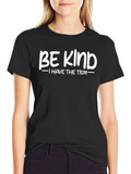 Be Kind Autism Awareness Black T-Shirt