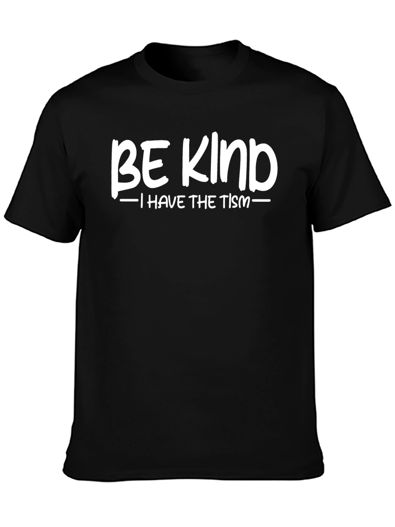 Be Kind Autism Awareness Black T-Shirt