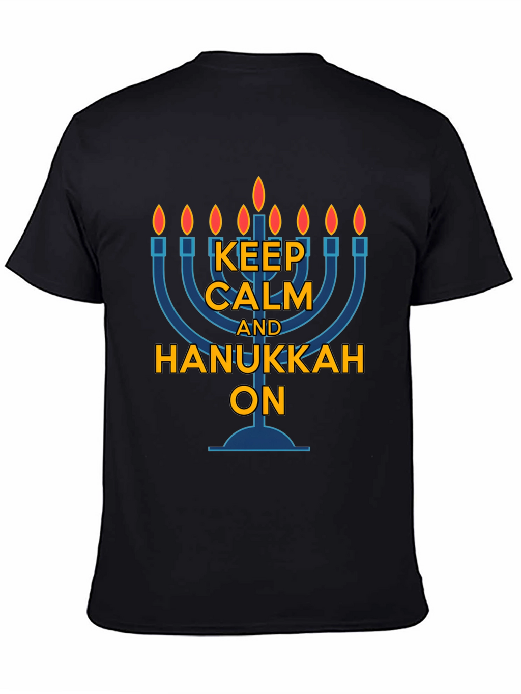 Keep Calm Hanukkah On T-Shirt