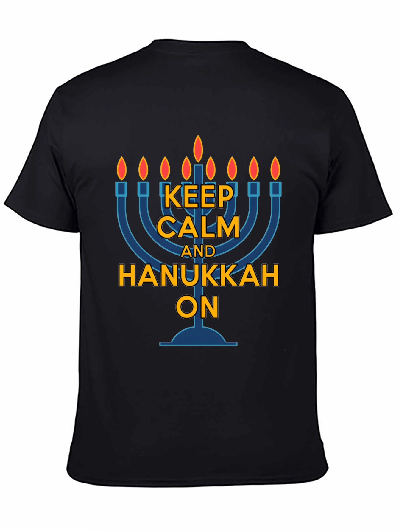 Keep Calm Hanukkah On T-Shirt