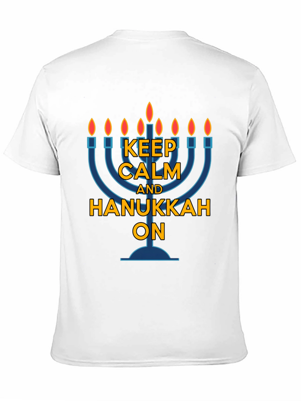 Keep Calm Hanukkah On T-Shirt