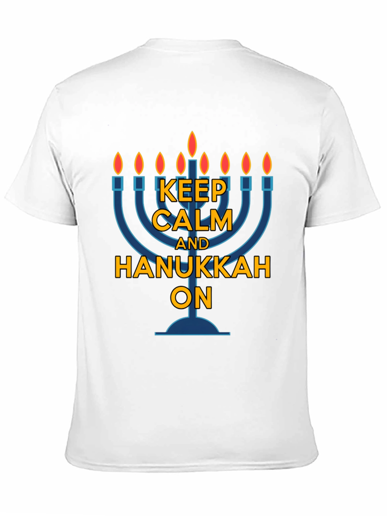 Keep Calm Hanukkah On T-Shirt