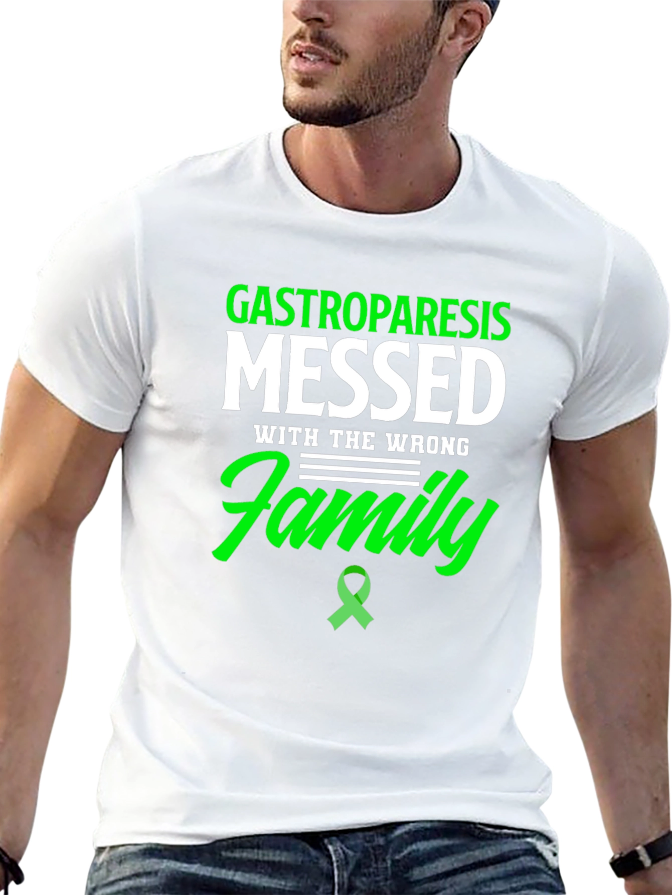 Gastroparesis Awareness T-Shirt - Wrong Family Tee