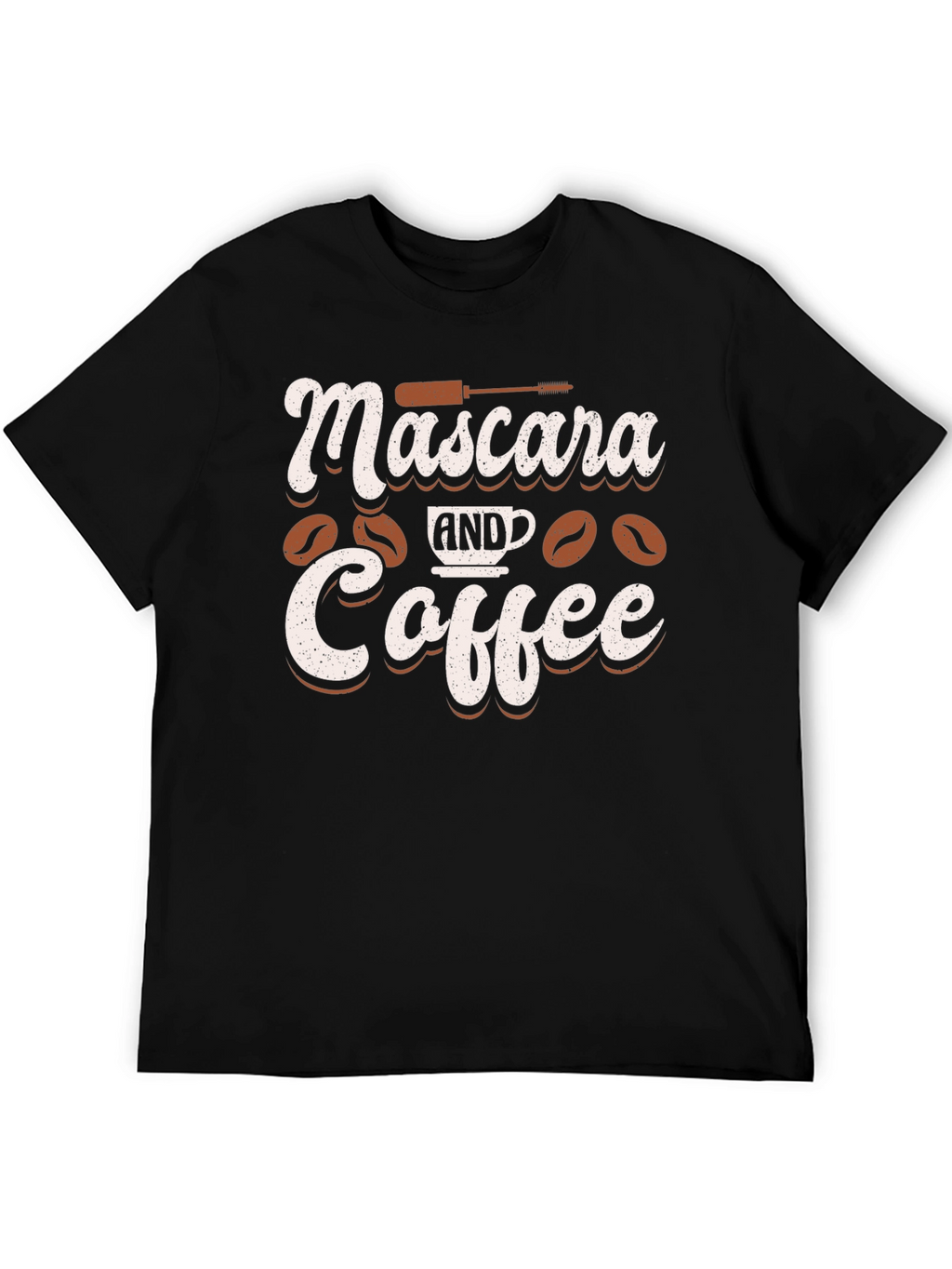 Mascara and Coffee Graphic Tee