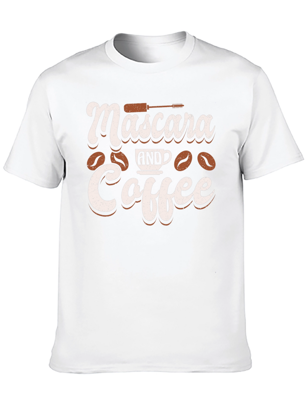 Mascara and Coffee Graphic Tee