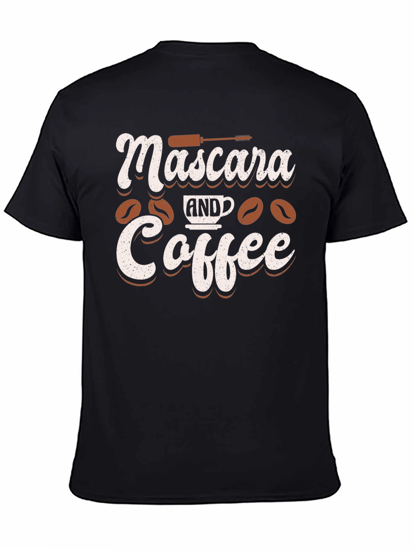 Mascara and Coffee Graphic Tee