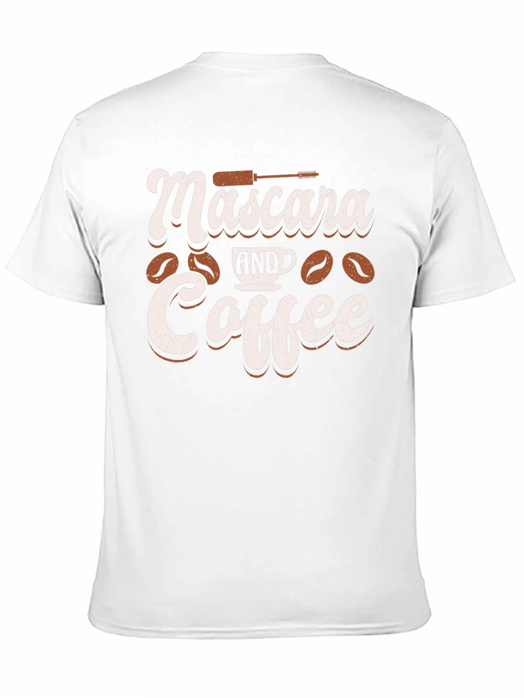 Mascara and Coffee Graphic Tee