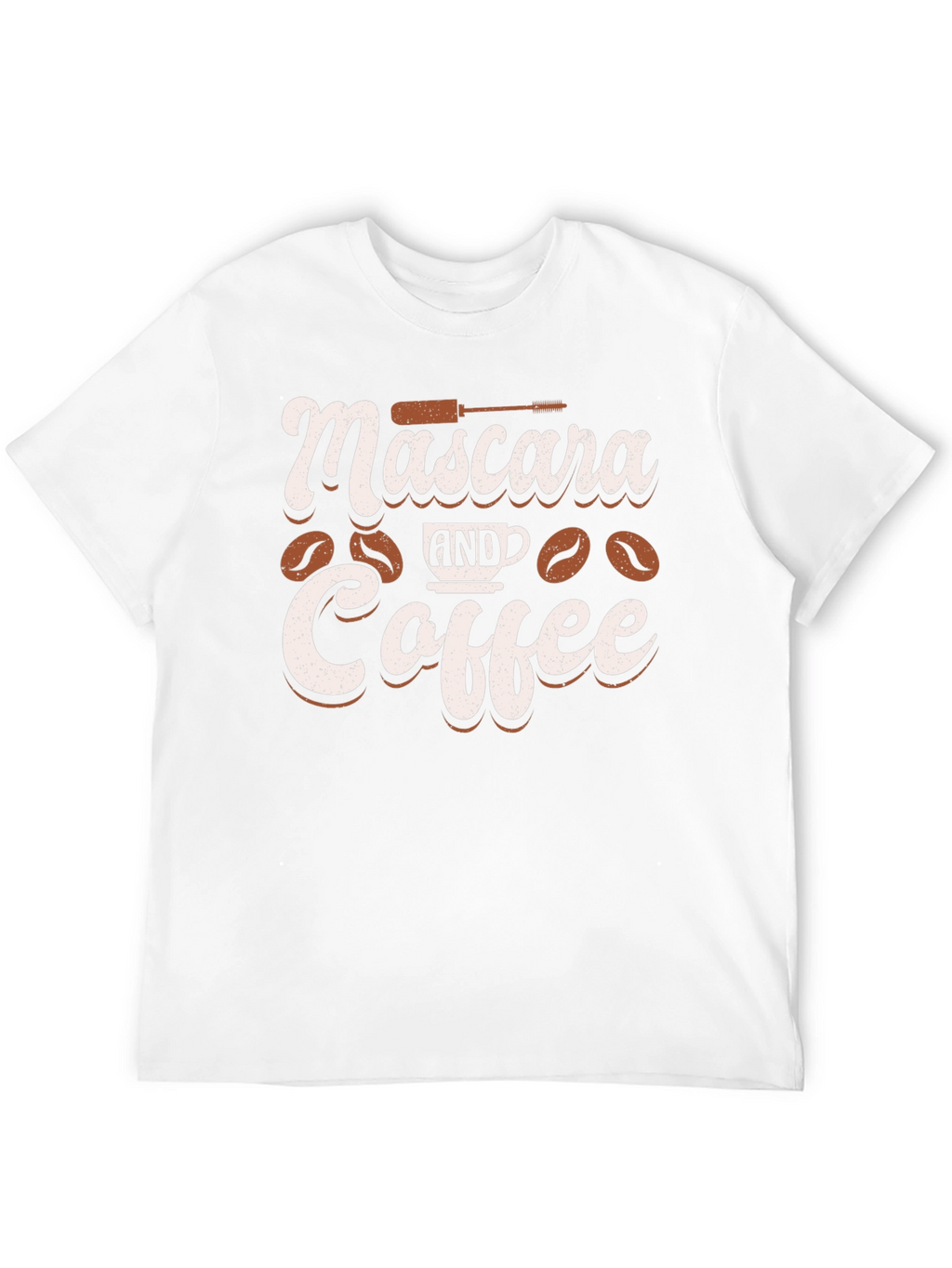 Mascara and Coffee Graphic Tee