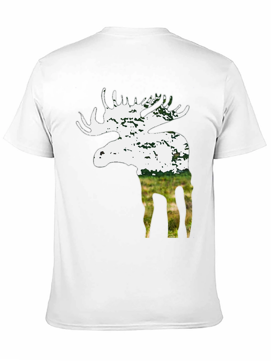 Moose Silhouette Graphic Tee