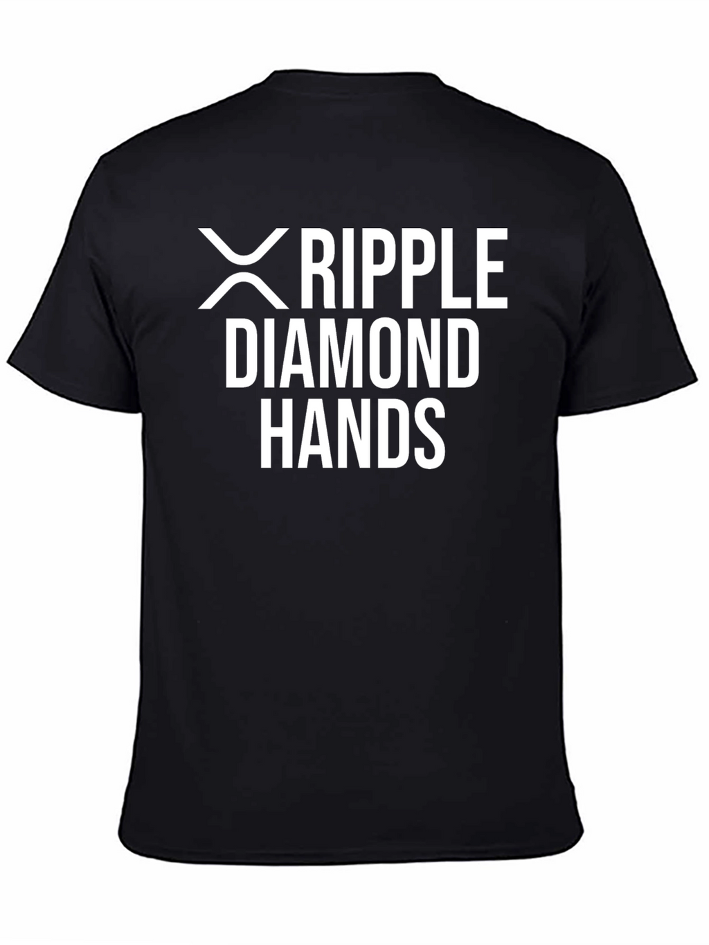 Ripple Diamond Hands Graphic T-Shirt