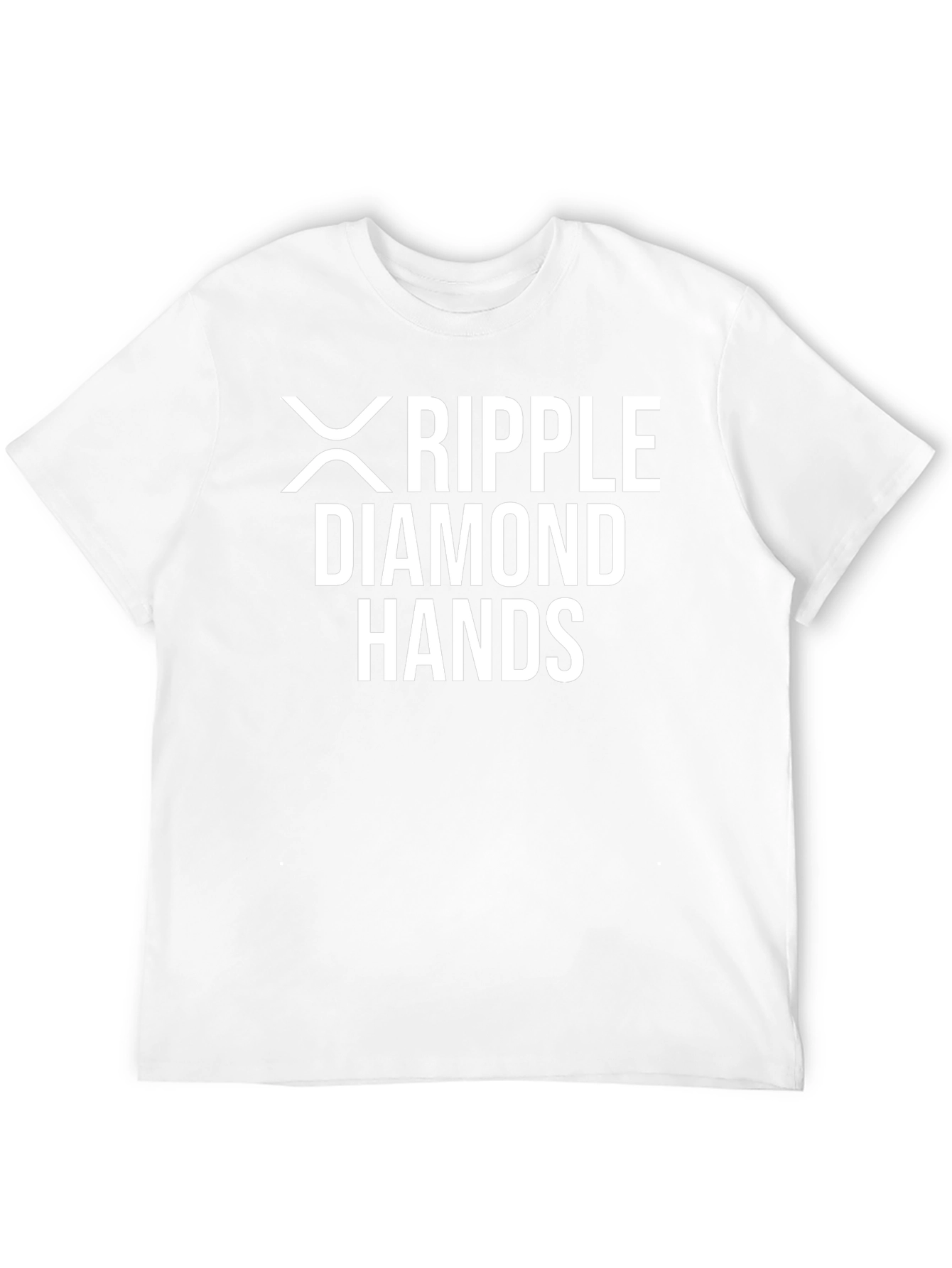 Ripple Diamond Hands Graphic T-Shirt