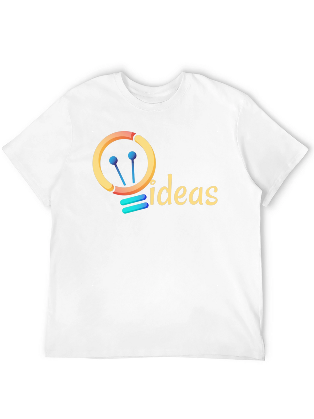 Ideas Graphic Tee - Creative Light Bulb Design