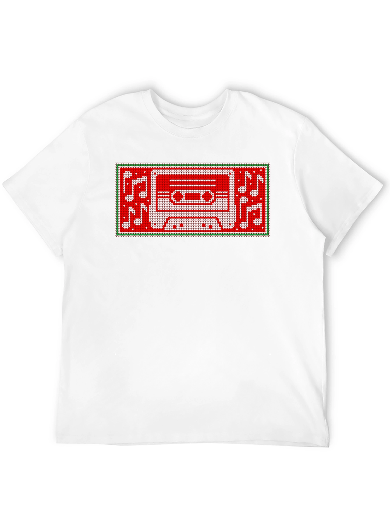 Retro Cassette Tape Music Lover Graphic Tee
