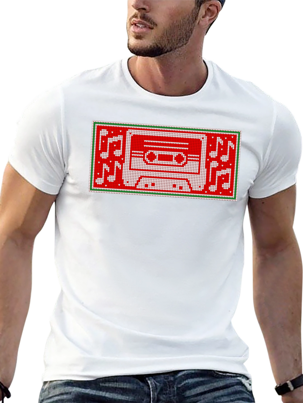 Retro Cassette Tape Music Lover Graphic Tee