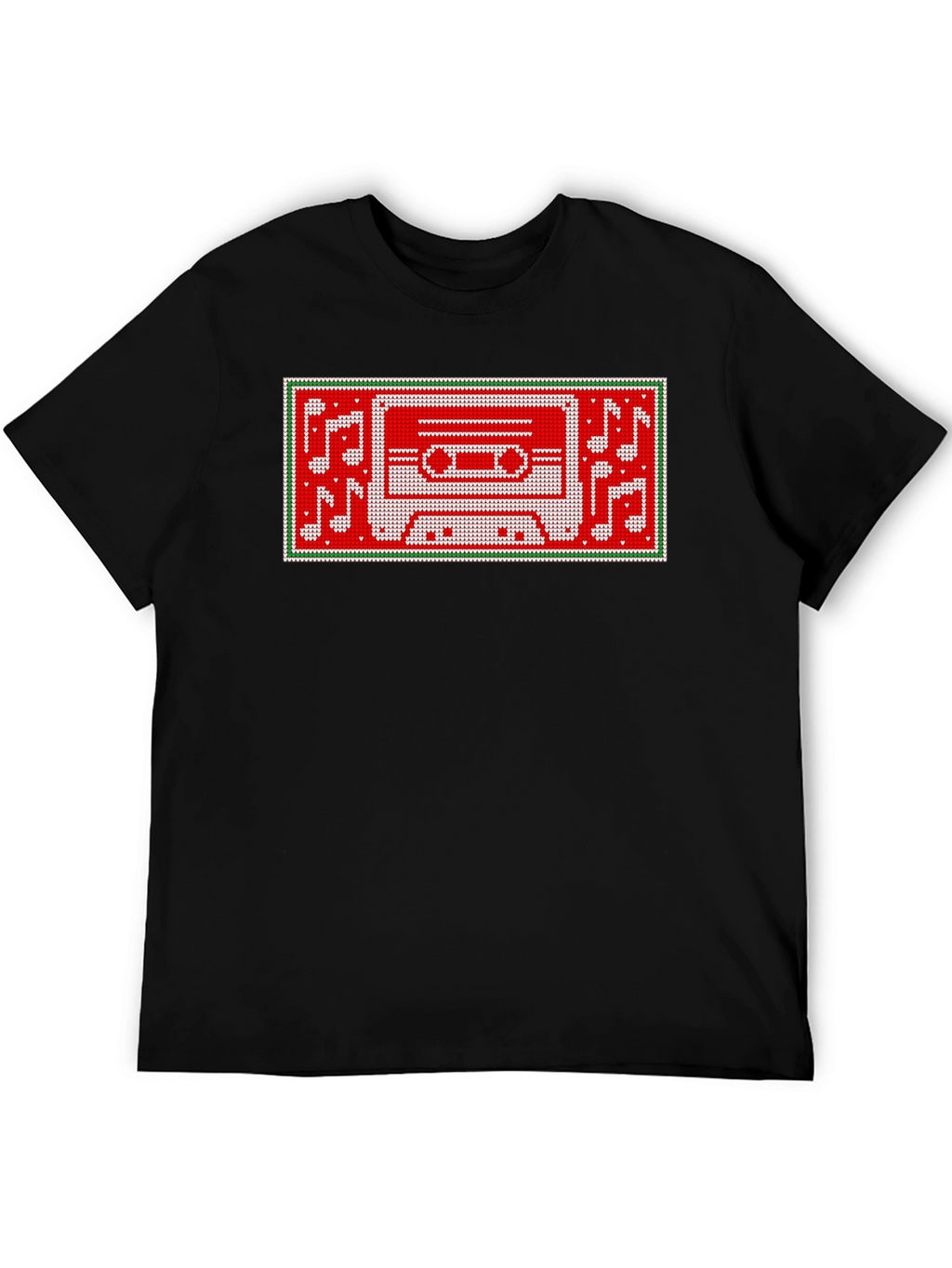 Retro Cassette Tape Music Lover Graphic Tee