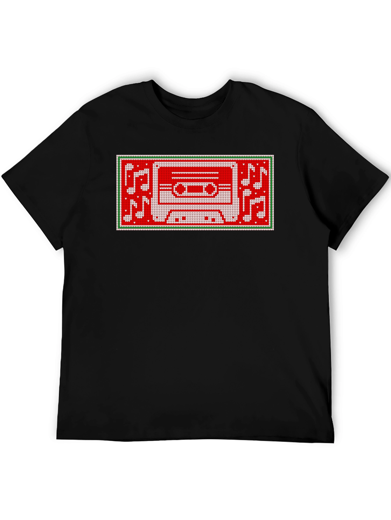Retro Cassette Tape Music Lover Graphic Tee