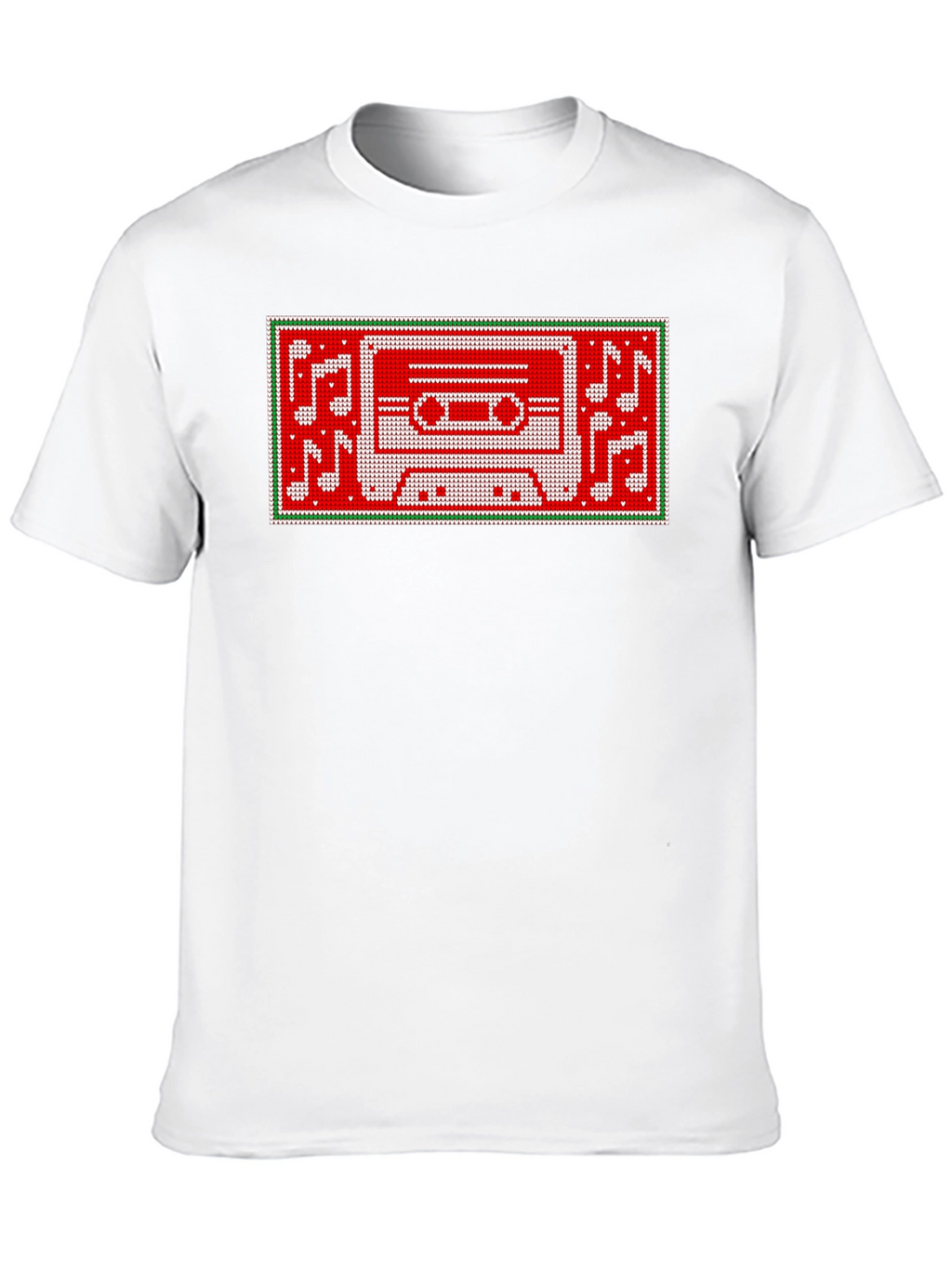 Retro Cassette Tape Music Lover Graphic Tee