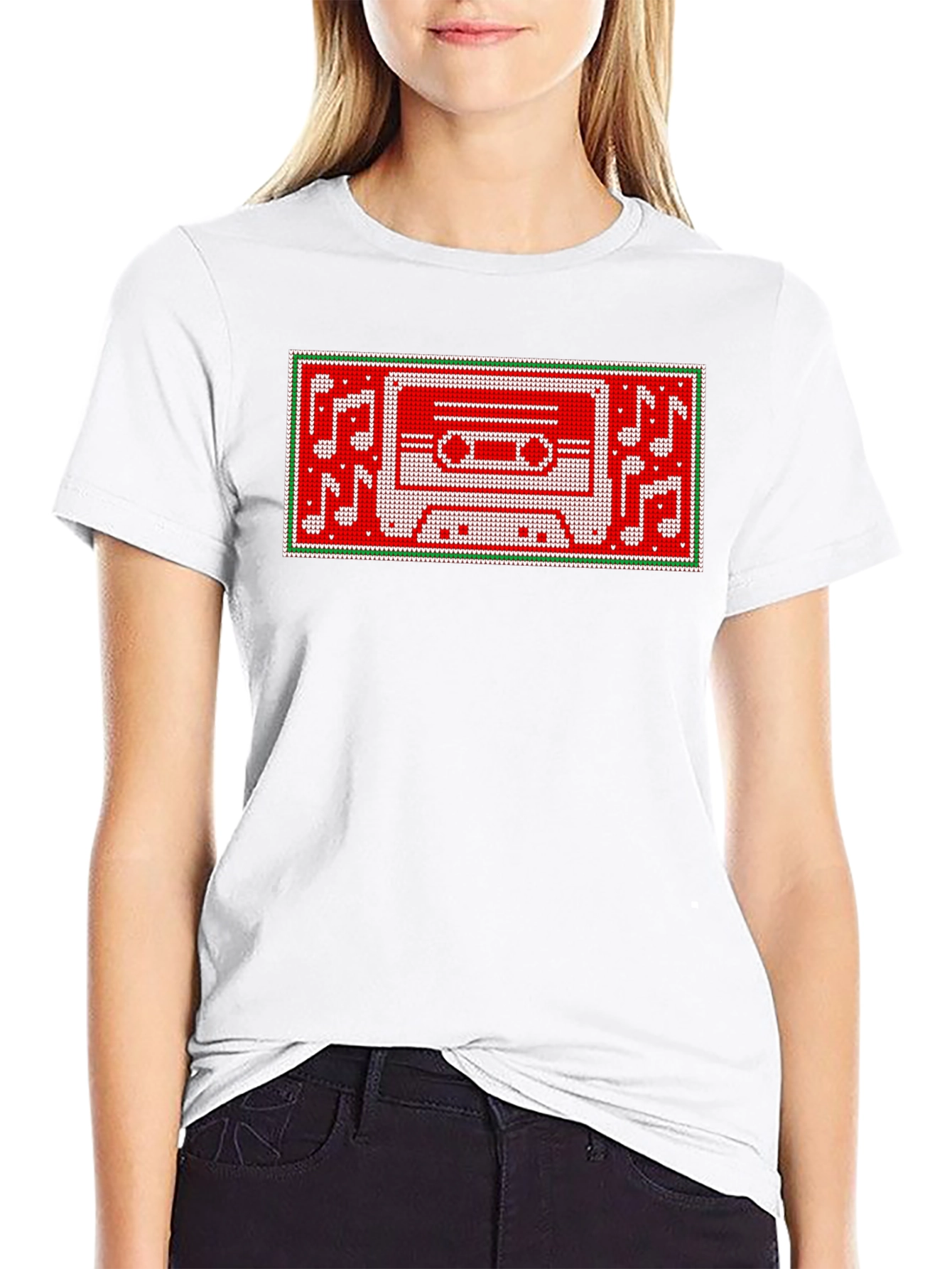 Retro Cassette Tape Music Lover Graphic Tee