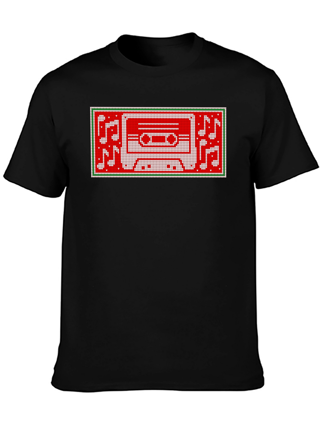 Retro Cassette Tape Music Lover Graphic Tee