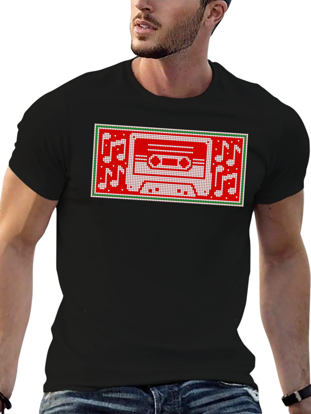 Retro Cassette Tape Music Lover Graphic Tee