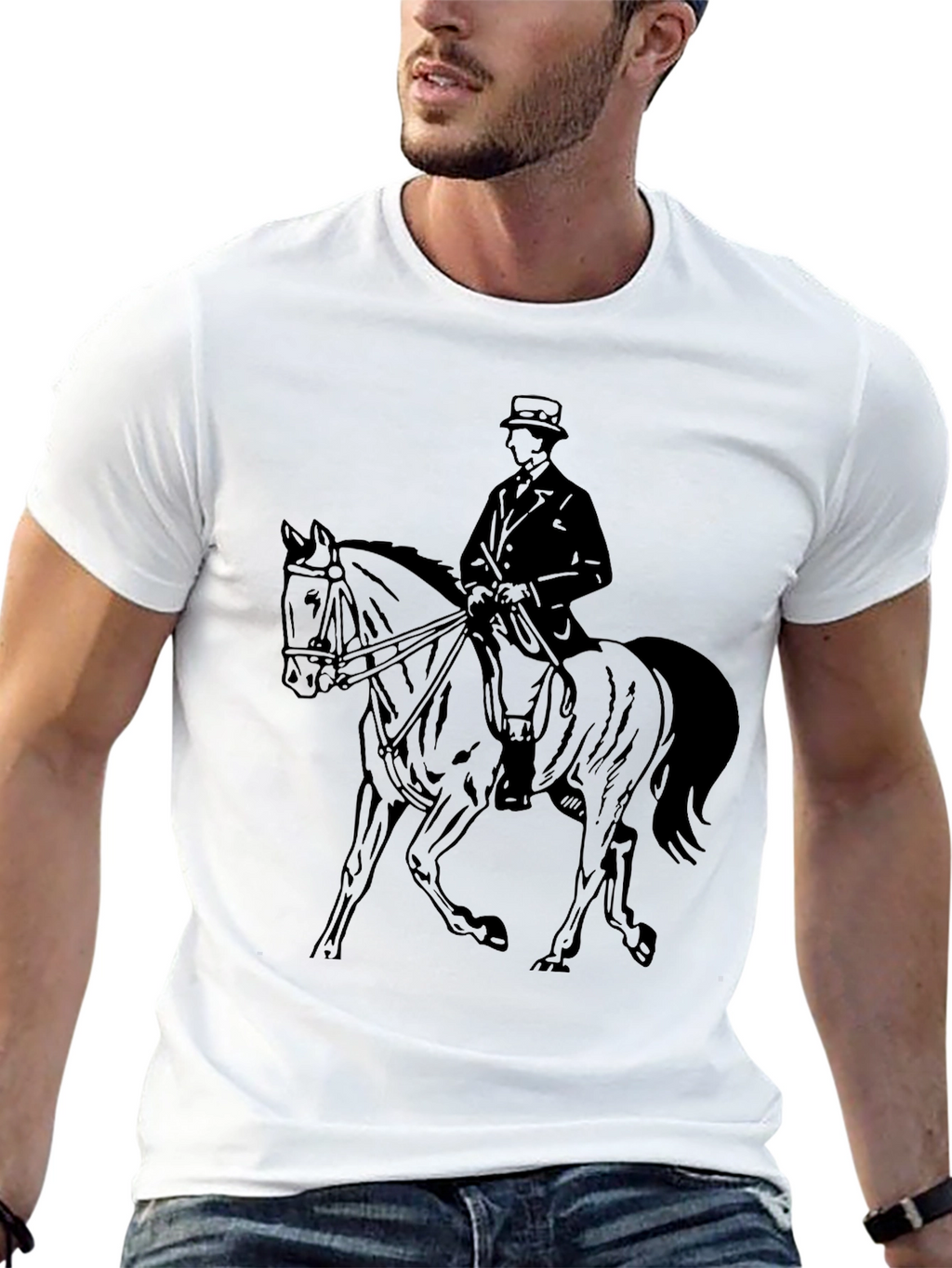Equestrian Graphic T-Shirt