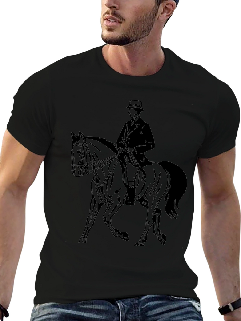 Equestrian Graphic T-Shirt