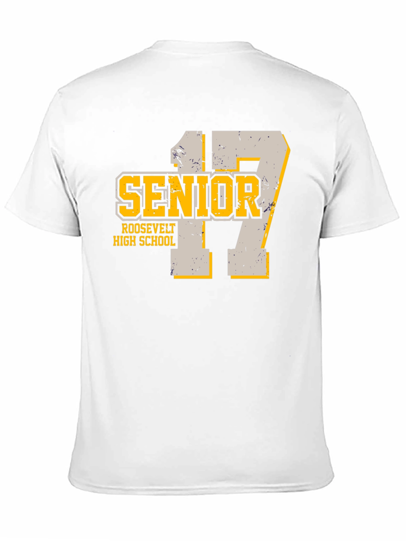 Senior 17 T-Shirt - Roosevelt High School
